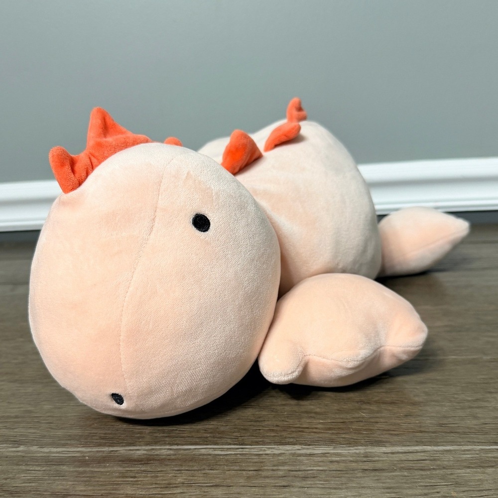 Pillowfort Weighted Pink Dino Plush Target Dinosaur Stuffed Animal Spikes